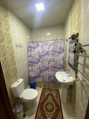 Bathtub, free toiletries, hair dryer, slippers - Vardonze  (Bukhara)