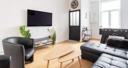 Proche de LILLE, Agréable Maison BaByFoot idéal pour un séjour détente