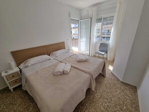 2 habitaciones y ropa de cama 