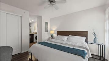 1 chambre, fer et planche à repasser, Wi-Fi, literie fournie