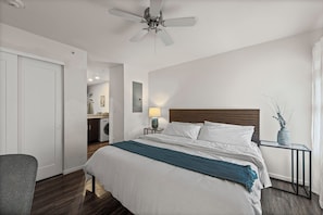 1 chambre, fer et planche à repasser, Wi-Fi, literie fournie