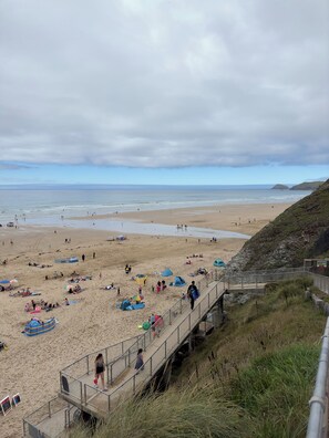 Beach - 3 Bedroom Caravan Perranporth Beach Cornwall. (Perranporth)