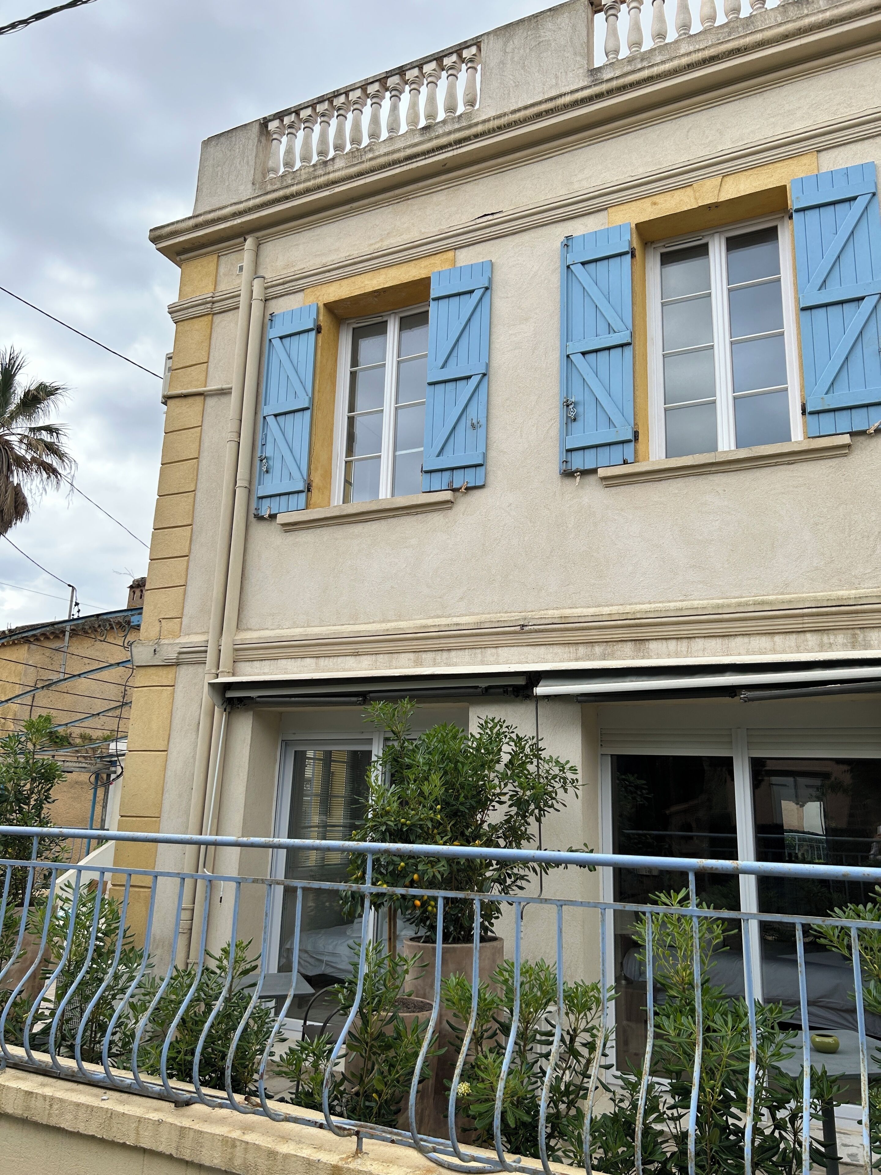 Fassade der Unterkunft