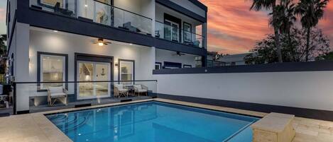 Alberca al aire libre