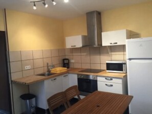 Private kitchen - THROUGH-APARTMENT WITH LOIRE VIEW (N°13) (Roanne)