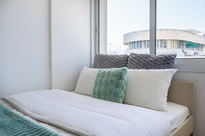 Apartment, 1 Schlafzimmer, Stadtblick, Zwischengeschoss | Ausblick vom Zimmer