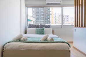 1 habitación, ropa de cama de alta calidad y decoración personalizada