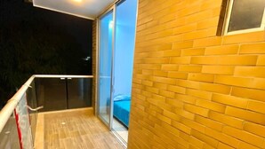 Chambre Double Deluxe, vue ville | Balcon