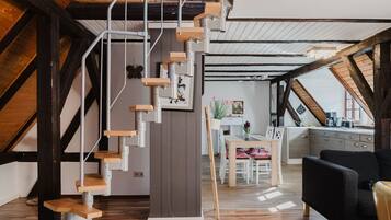 Apartamento, varias camas, cocina, vistas al patio | Wifi gratis