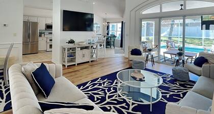 Pet-Friendly Home with Private Pool, Fenced Yard + Near the Beach!