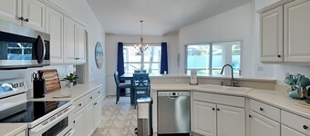 Pet-Friendly Home with Private Pool, Fenced Yard + Near the Beach!
