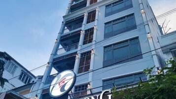 Fassade der Unterkunft