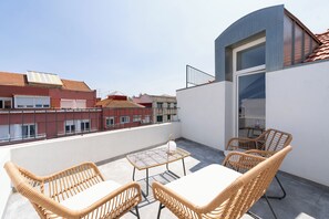 Lägenhet Standard - balkong - utsikt mot staden | Balkong