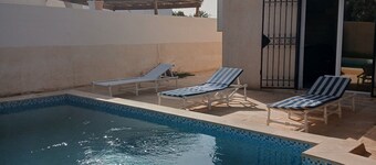 Villa Elisa with swimming pool route du phare Djerba