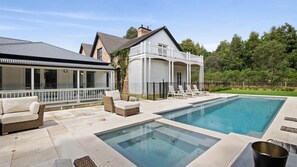 Piscine couverte, piscine chauffée