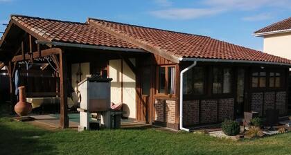 Charming detached landaise style house approximately 6 kms from the beach.