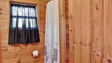 Shower, hair dryer