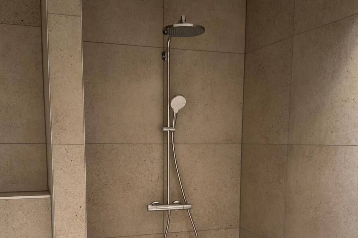 Doppia Deluxe, 1 letto queen | Bagno | Doccia, set di cortesia gratuito, asciugacapelli, asciugamani