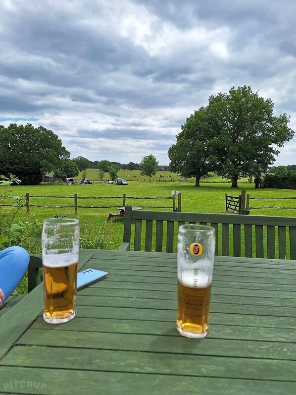 Room, 1 Bedroom, Accessible, Smoking | Outdoor dining - Room-comfortable Guest Room With a Bath (Cranleigh)