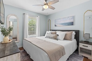 4 bedrooms, iron/ironing board, travel cot, free WiFi