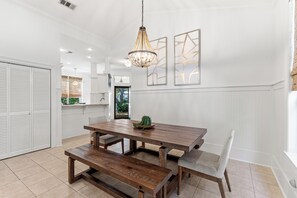 Dining - New Rental! Golf Cart, Hot Tub, Close to Beach (Inlet Beach)