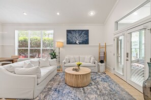 Smart-tv en een open haard