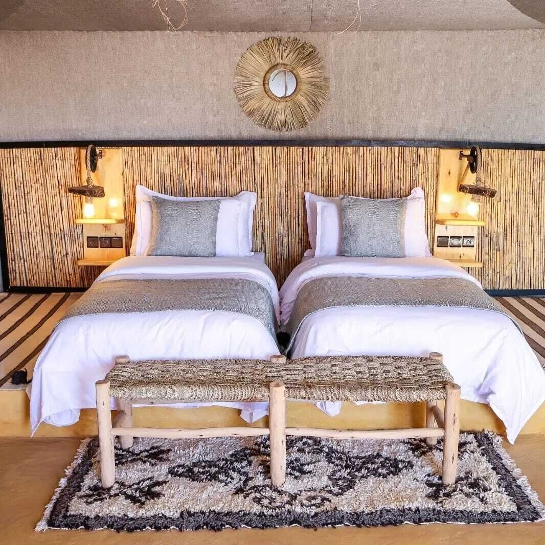 Deluxe Twin Tent, Desert View | 免费 WiFi