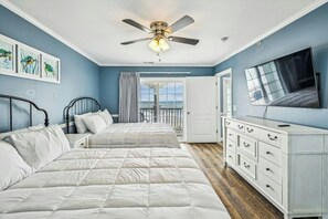 6 bedrooms, desk, WiFi, bed sheets - 6BR Game Room, Shared Pool, EV Charger -Diamblu (North Myrtle Beach)