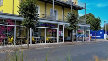 Fassade der Unterkunft