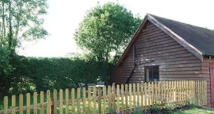 The Chalet is pet Friendly on a Farm Near Malvern