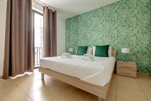 2 bedrooms, iron/ironing board, free WiFi, bed sheets