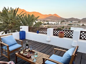 Property grounds - VERY LARGE HOUSE WITH 2 SUPERB TERRACES AND BREATHTAKING SEA AND MOUNTAIN VIEWS (El Pozo de los Frailes)