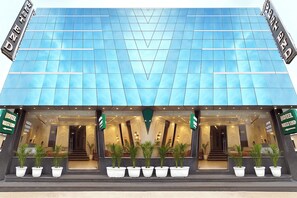 Façade de l’hébergement