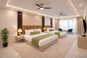 Bureau, chambres insonorisées, Wi-Fi gratuit