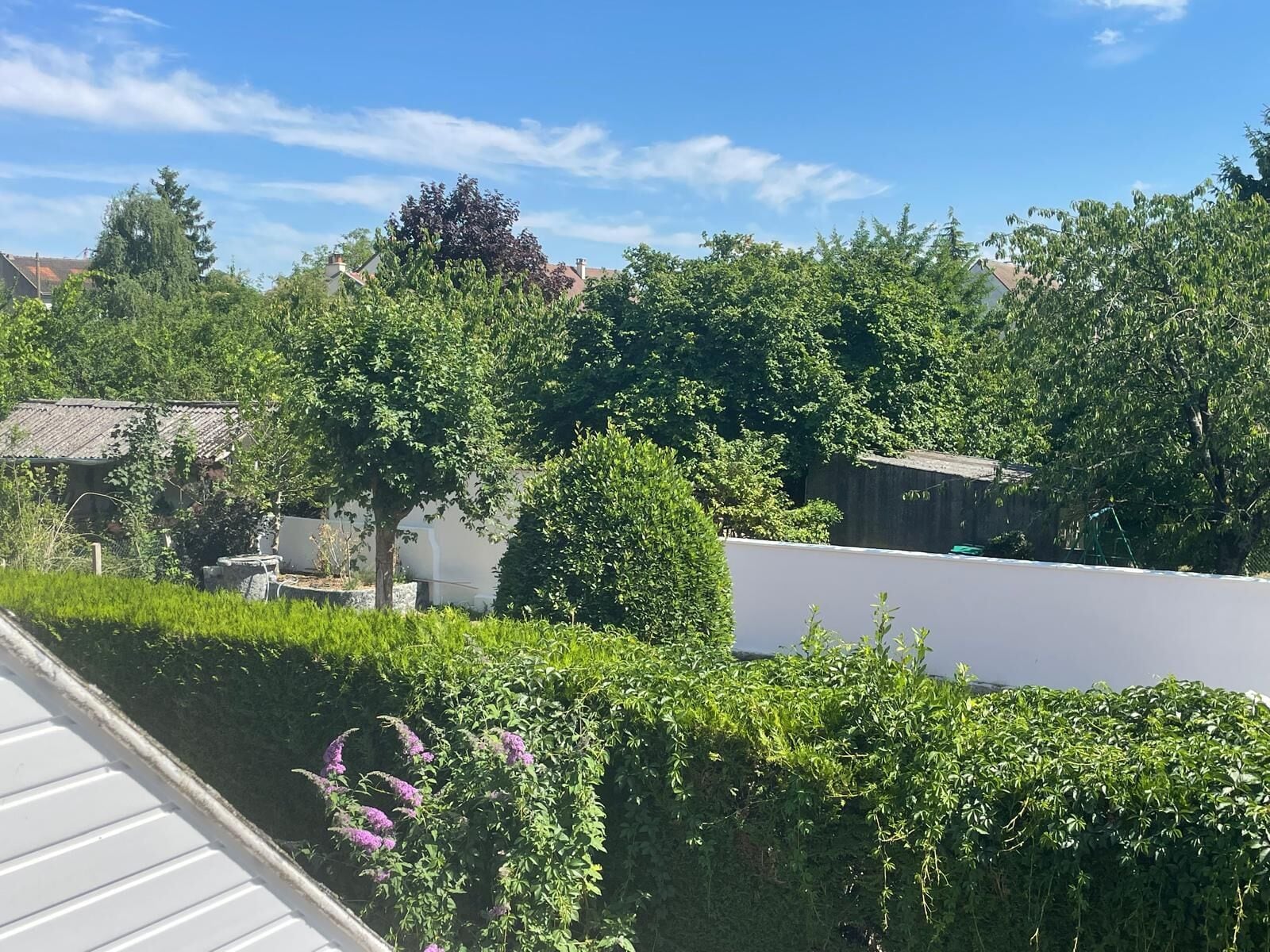 Vue depuis l’hébergement