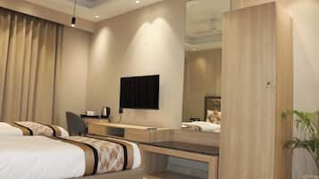 Escriptori i espai de treball apte per a portàtils