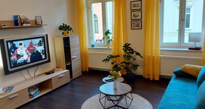 Ferienwohnung "Mittags-Ruh" im Zentrum von Reichenbach/Vogtland.