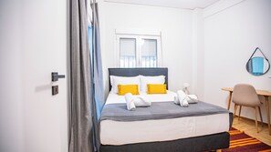 Comfort-lejlighed - 2 soveværelser - byudsigt | 2 soveværelser, gratis Wi-Fi