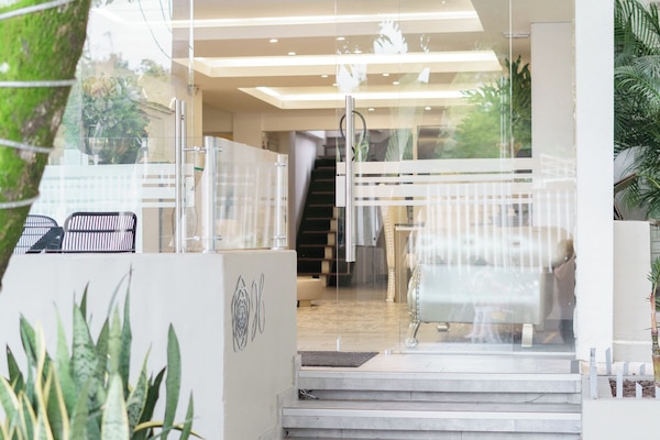 Entrada de la propiedad