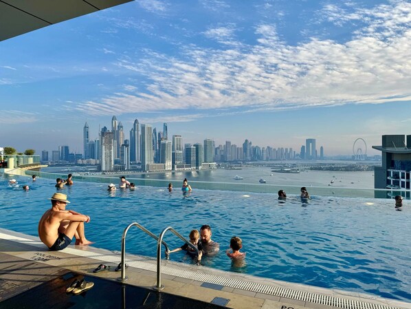Apartment | 1 bedroom, Internet - Beachfront Oasis With Panoramic View - Seven Palm (Dubai)