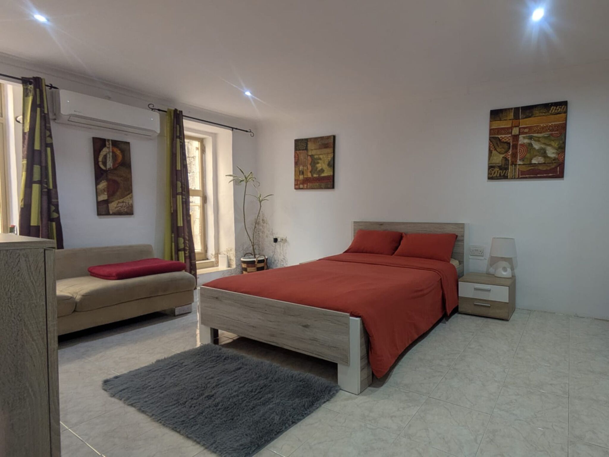 Appartement, 1 slaapkamer, balkon, uitzicht op de stad | 1 slaapkamer