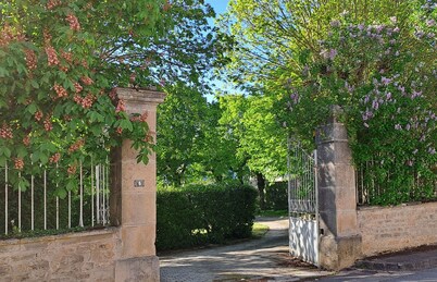 Domaine des Tilleuls - Grand Jardin avec Piscine privée sur le Canal de Bourgogne