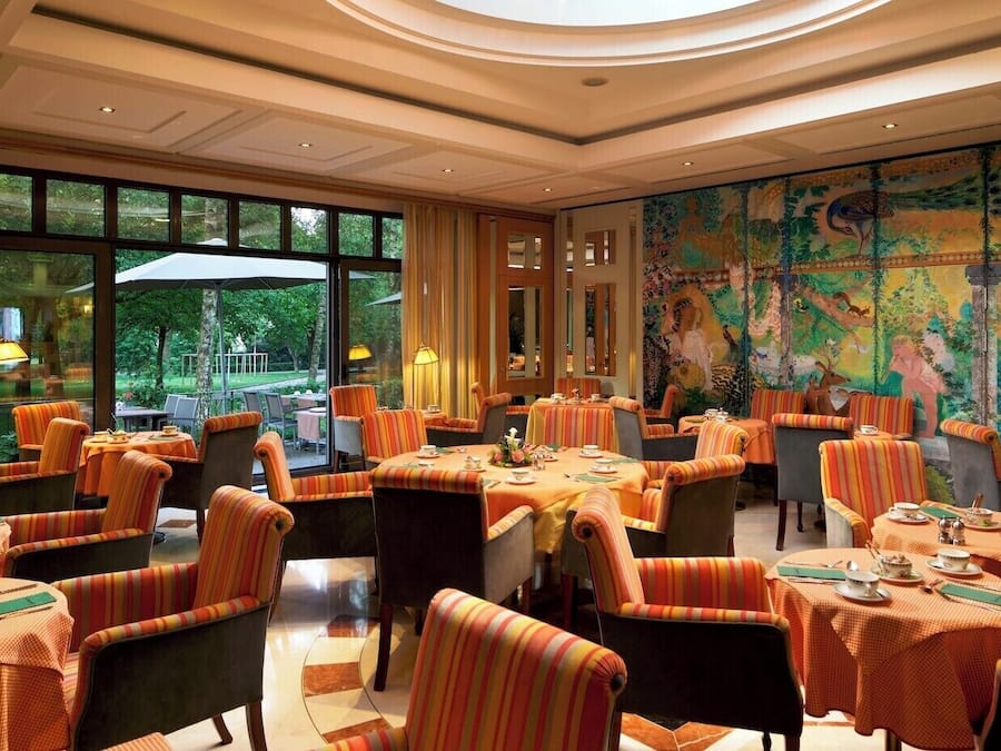 Daily buffet breakfast (EUR 23 per person)