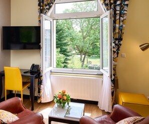 Garden view - Hotel The Rose by Goeres (Luxembourg City)