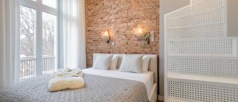 1 dormitori, planxa i posts de planxar, wifi gratuïta i roba de llit
