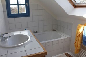 Douche, papier toilette