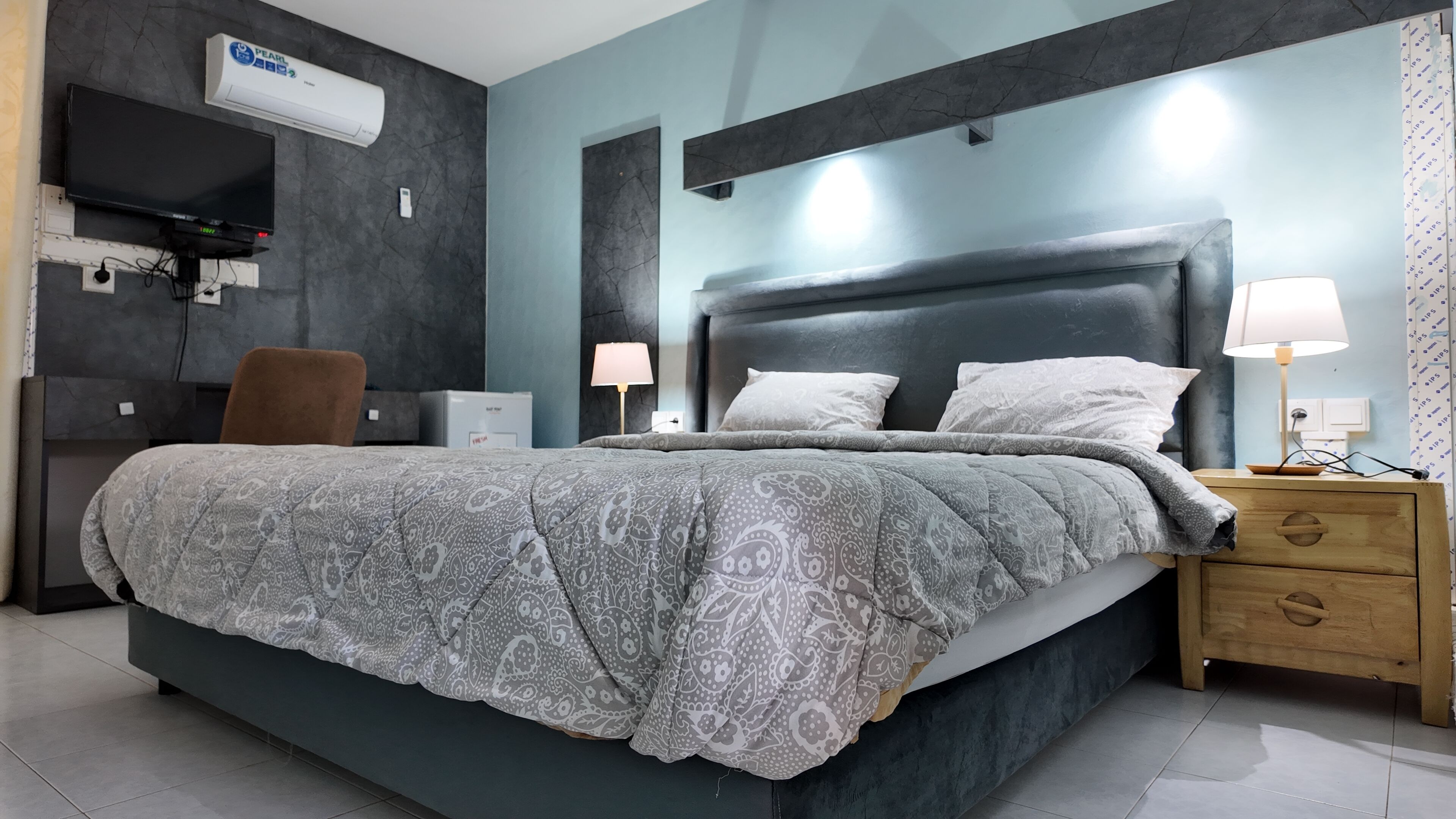 Comfort-rum | Sängtillbehör av högsta kvalitet och minibar