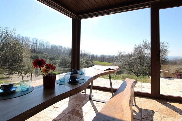 Villa, Garden View | Dining room