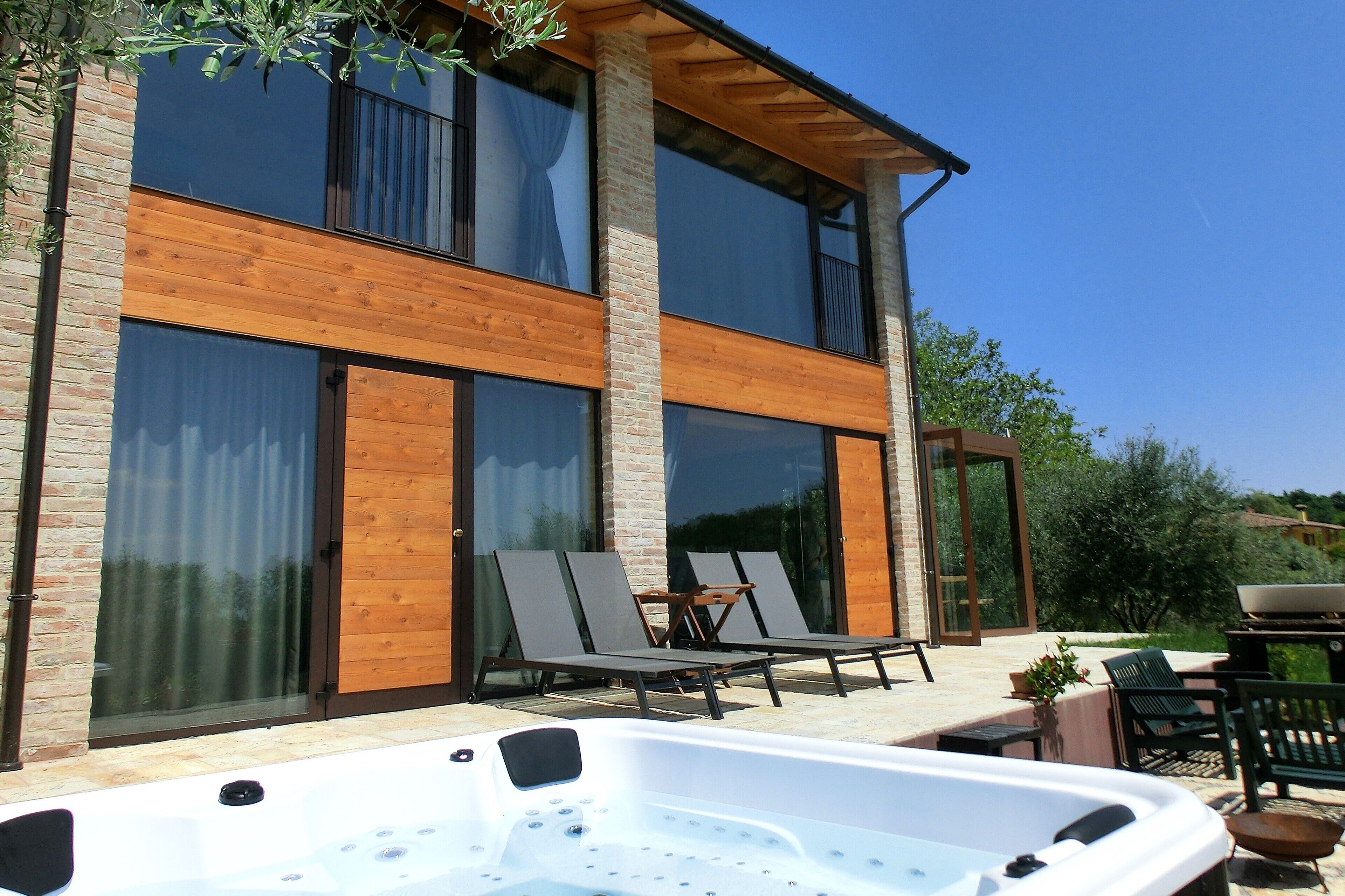 Overnatningsstedets facade