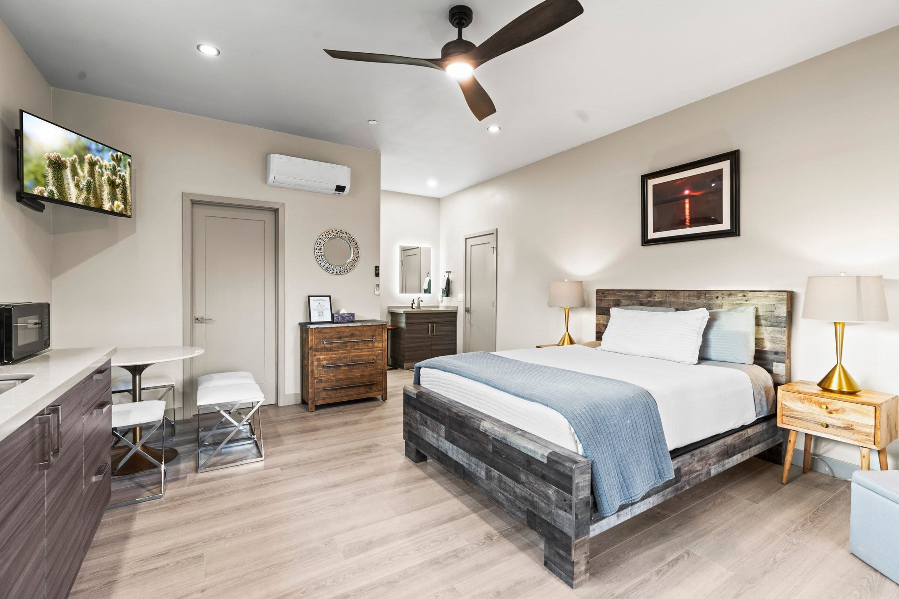 Leilighet | 1 soverom og internett